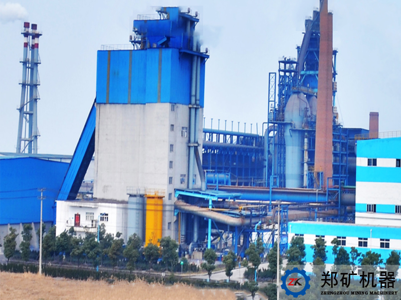 安徽銅陵某鋼廠年產(chǎn)100萬噸塊礦烘干系統(tǒng)
